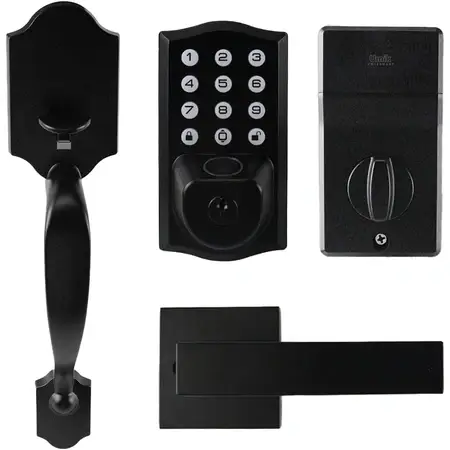 Smart Keypad Door Lock Fingerprint Code Entry