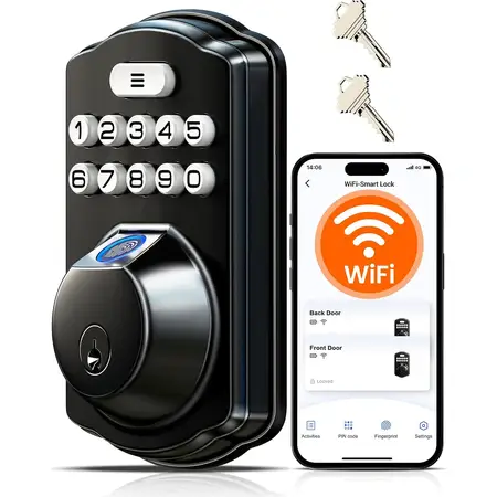 WiFi Fingerprint Smart Lock for Front Door
